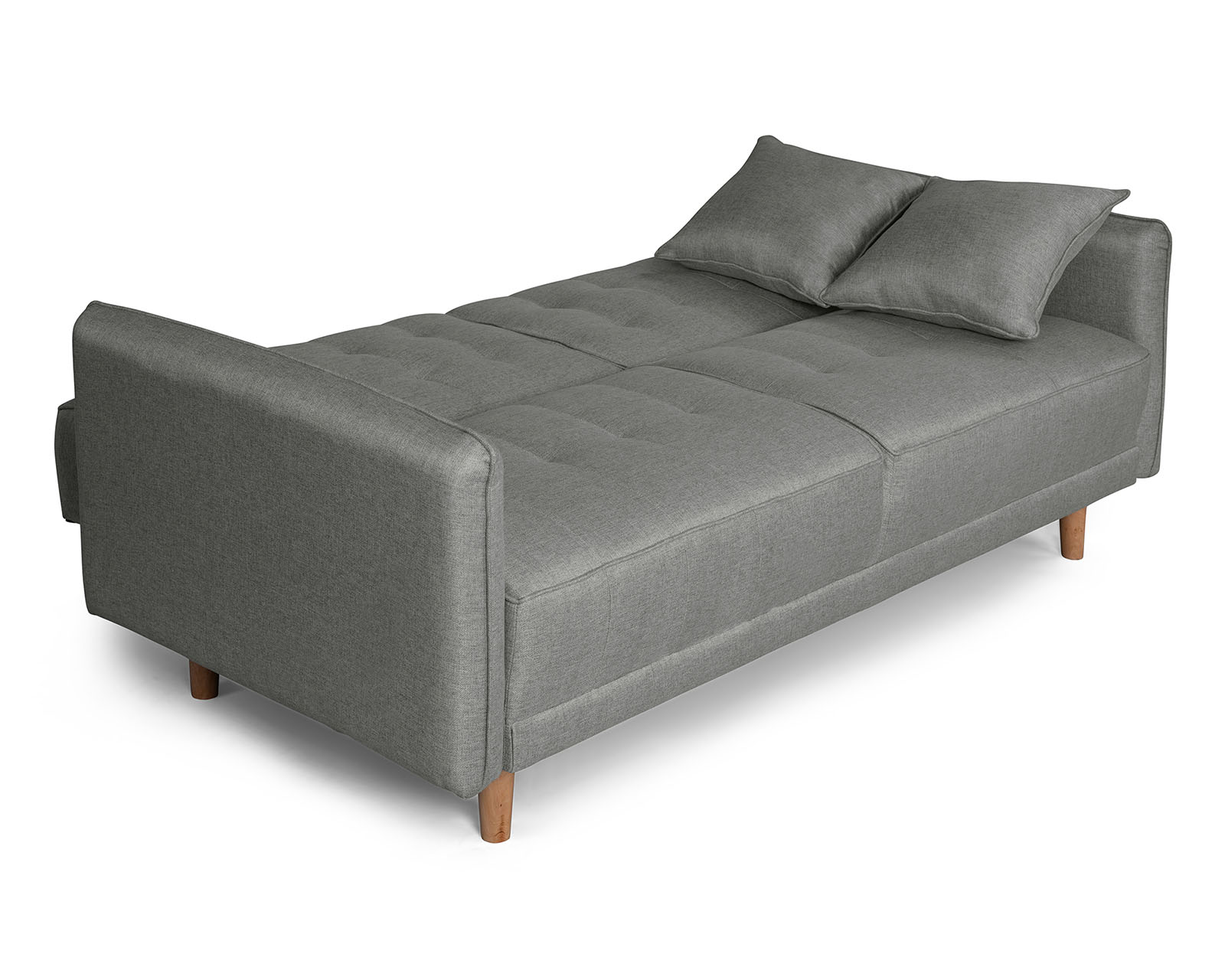 Foto 4 pulgar | Sofá Cama Prince Makora con Tecnología Beehive Airflex Foam color Gris Claro