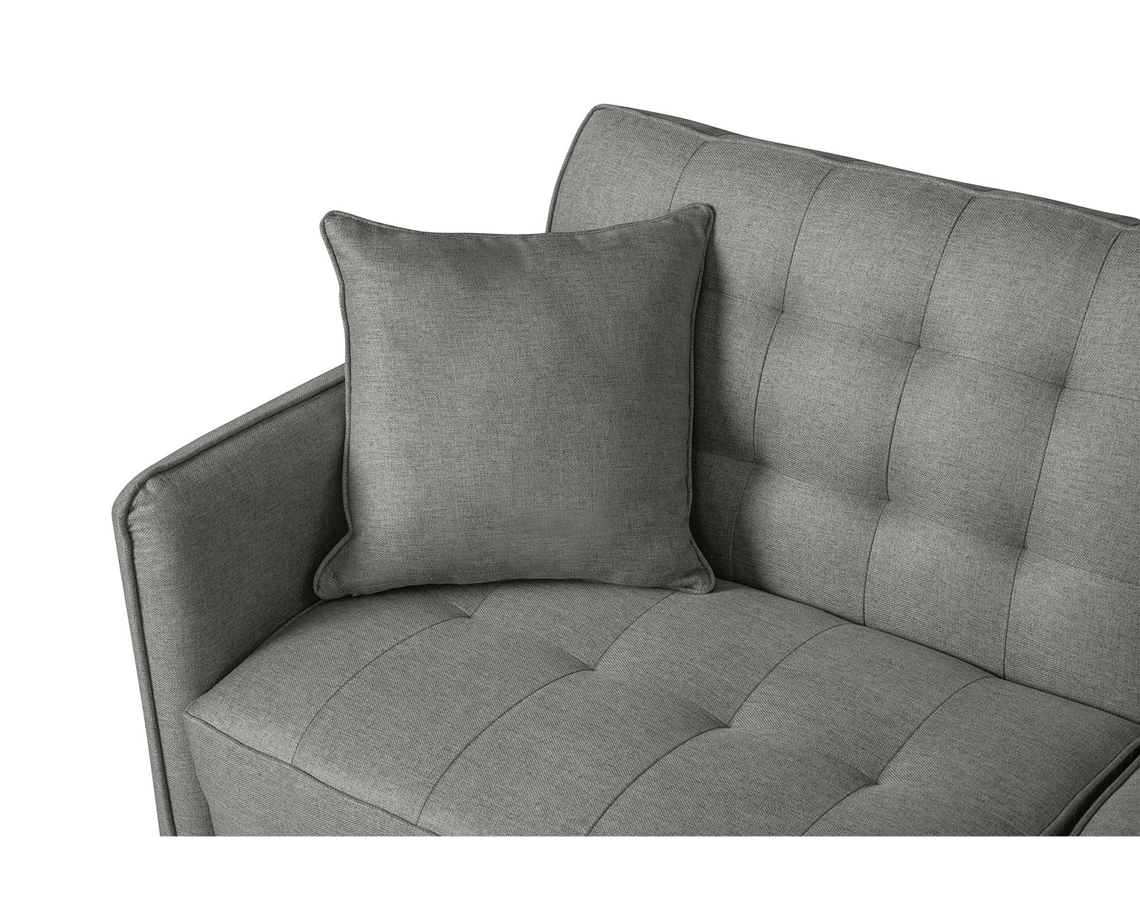 Foto 4 | Sofá Cama Prince Makora con Tecnología Beehive Airflex Foam color Gris Claro