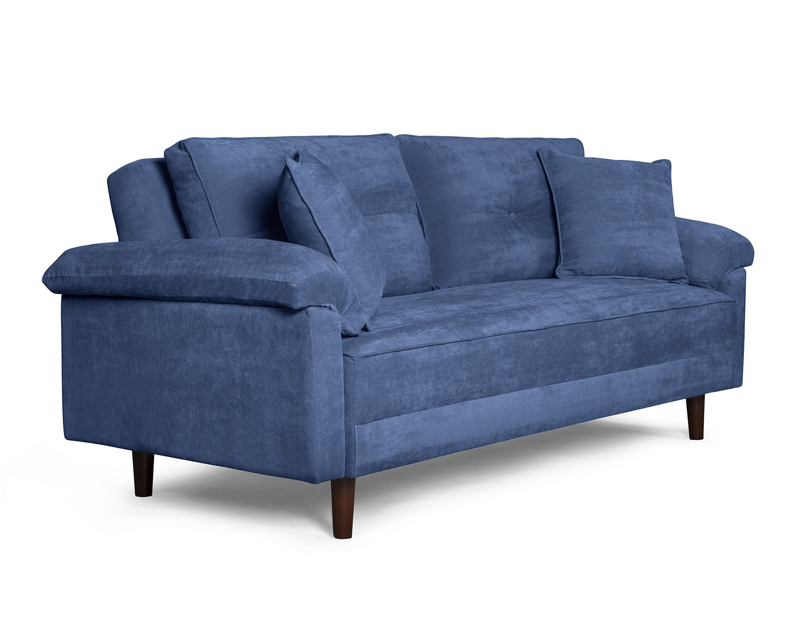 Foto 4 pulgar | Sofá Cama Branson Makora con Tecnología Beehive Airflex Foam color Azul