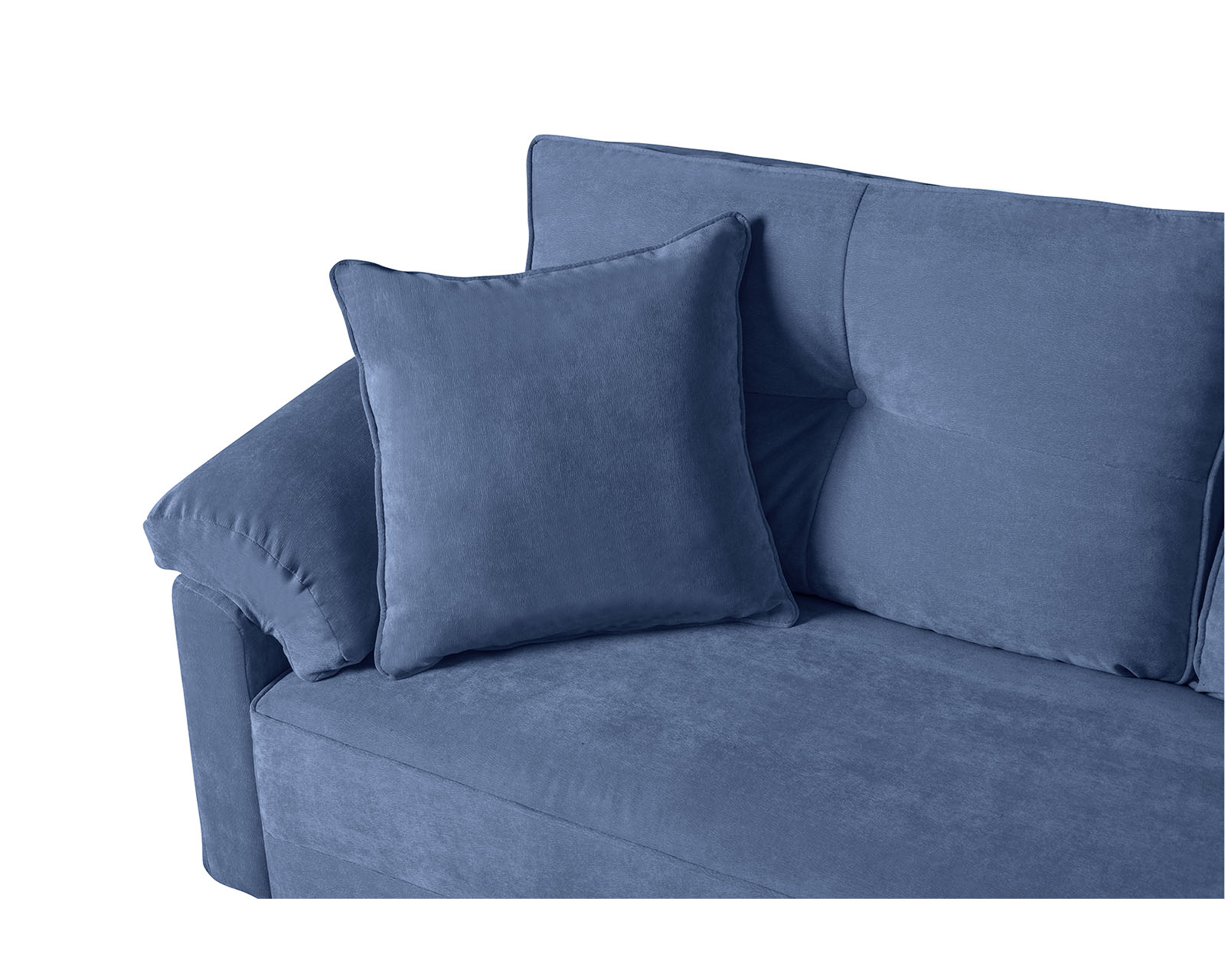 Foto 6 pulgar | Sofá Cama Branson Makora con Tecnología Beehive Airflex Foam color Azul