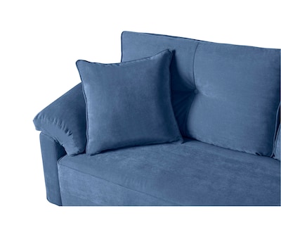 Foto 5 | Sofá Cama Branson Makora con Tecnología Beehive Airflex Foam color Azul