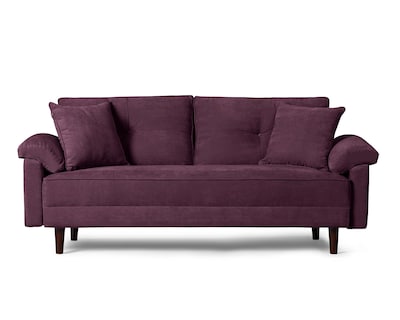 Foto 1 | Sofá Cama Branson Makora con Tecnología Beehive Airflex Foam color Morado