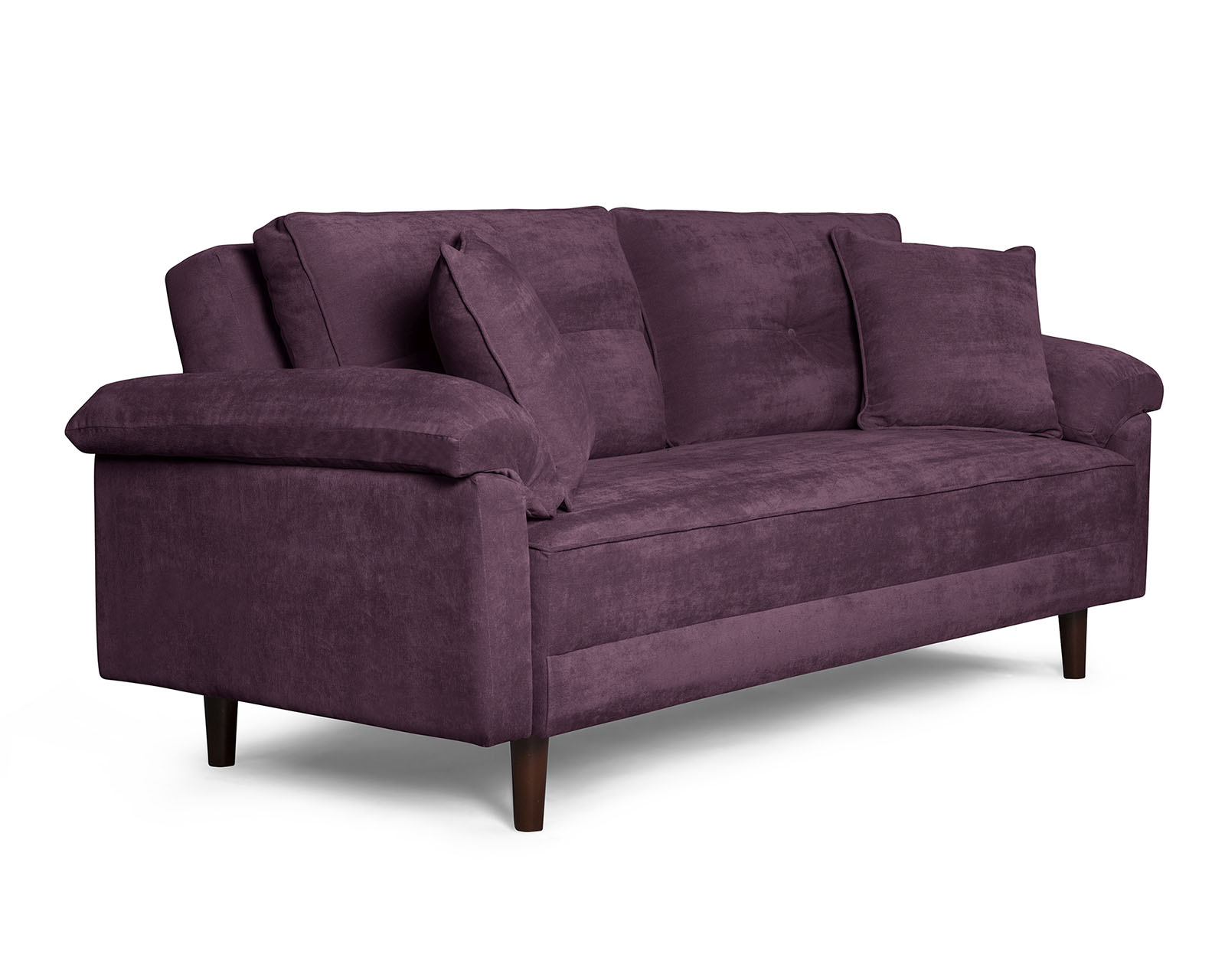 Foto 3 | Sofá Cama Branson Makora con Tecnología Beehive Airflex Foam color Morado