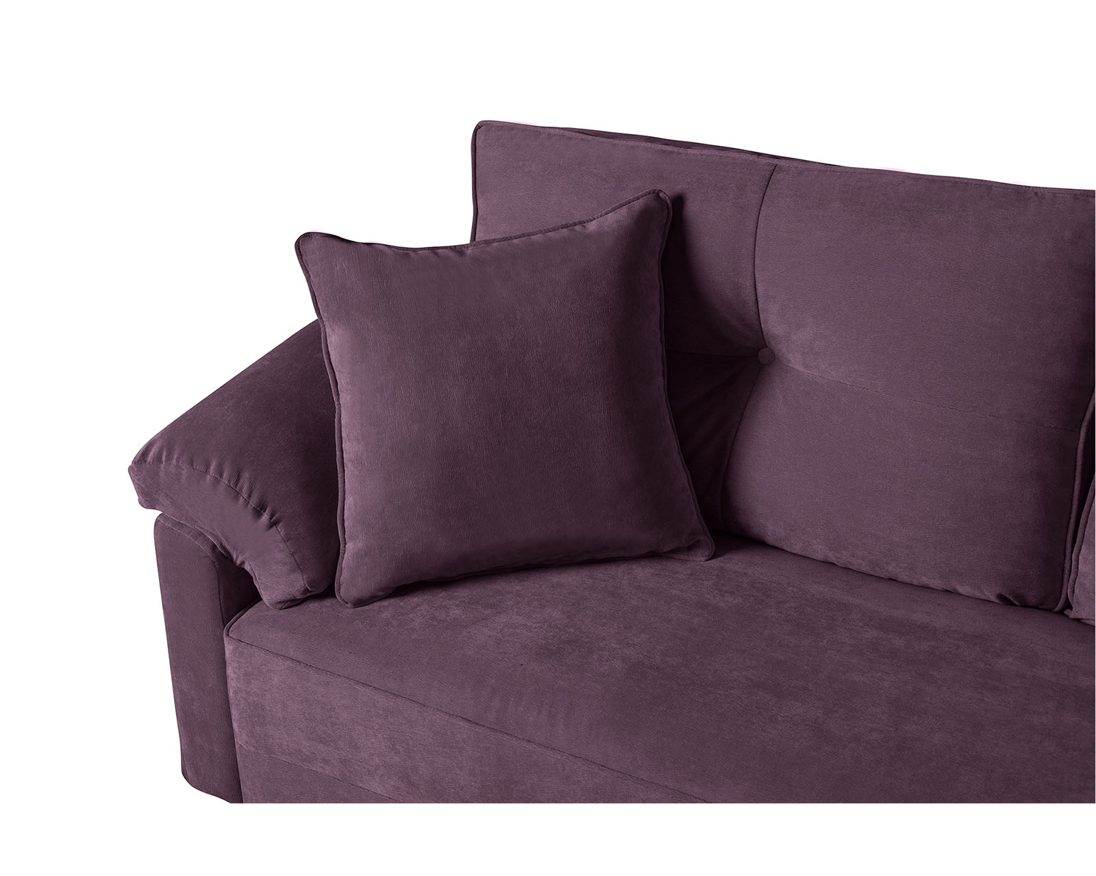 Foto 6 pulgar | Sofá Cama Branson Makora con Tecnología Beehive Airflex Foam color Morado