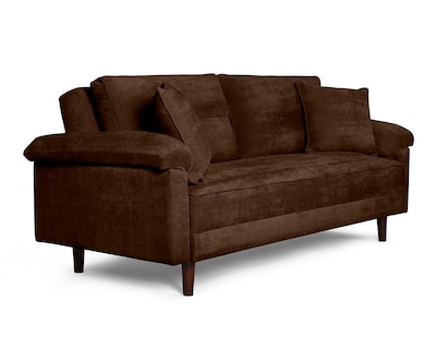 Foto 3 | Sofá Cama Branson Makora con Tecnología Beehive Airflex Foam color Chocolate