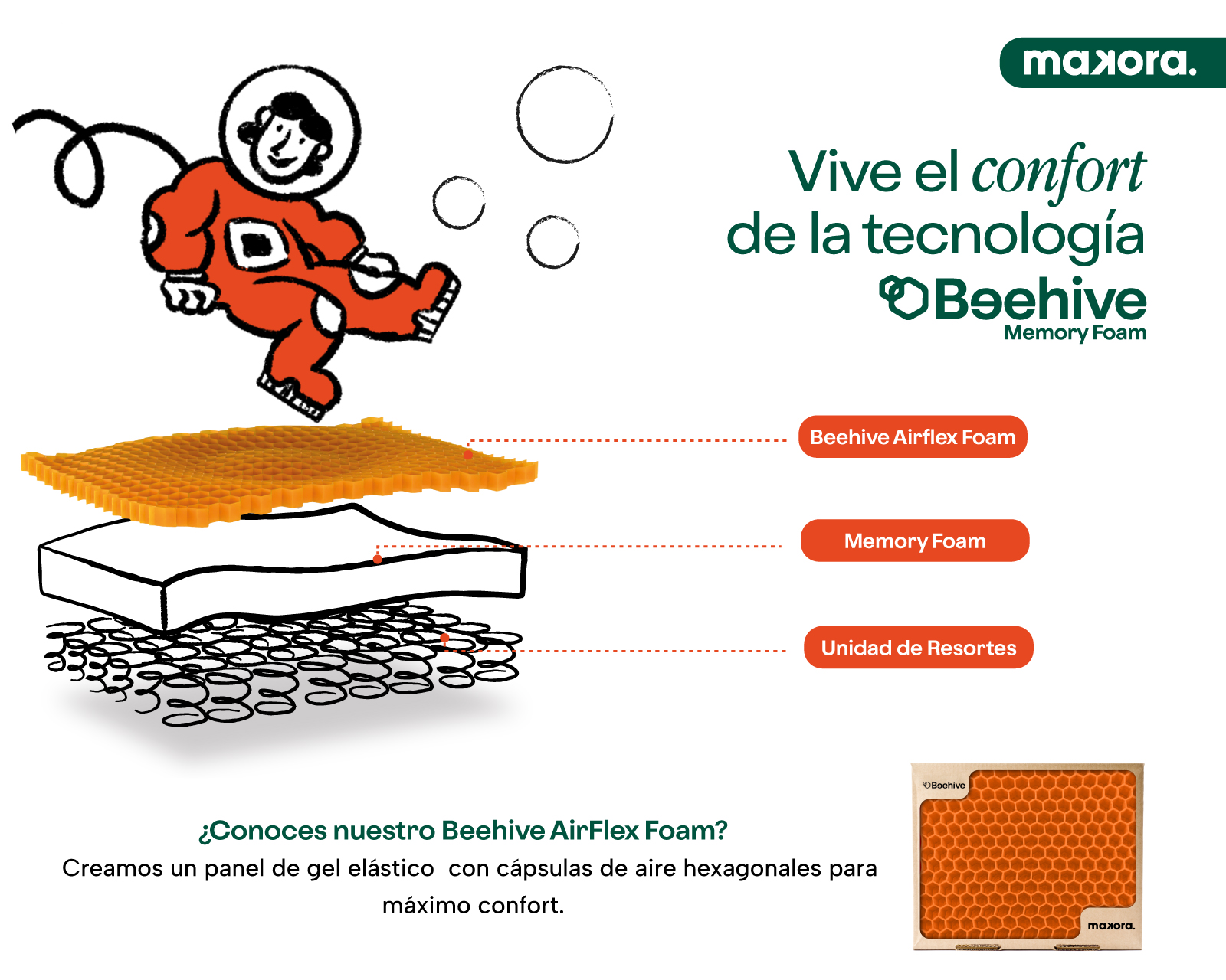 Foto 9 pulgar | Sofá Cama Branson Makora con Tecnología Beehive Airflex Foam color Chocolate