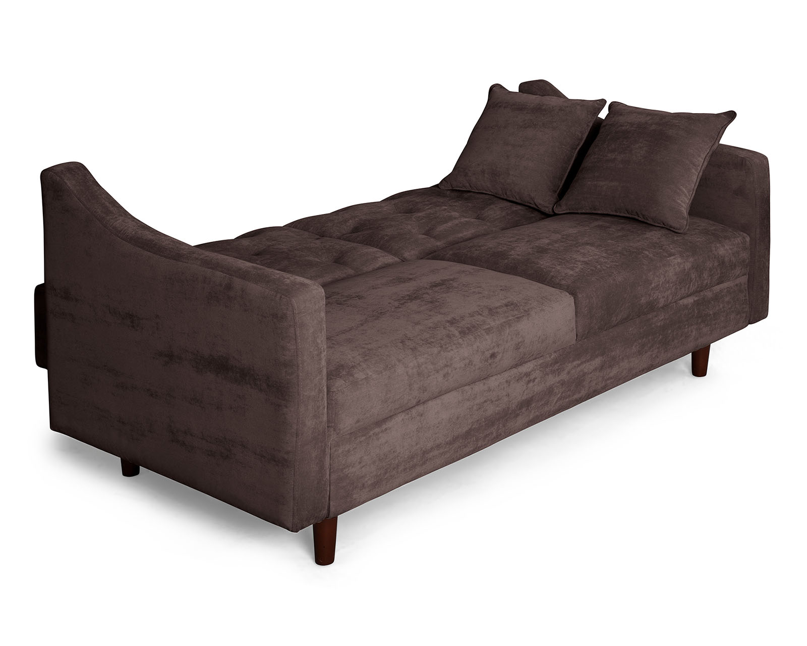 Foto 4 pulgar | Sofá Cama Jagger Makora con Tecnología Beehive Airflex Foam color Chocolate
