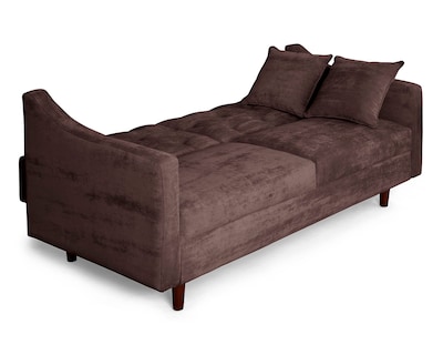 Foto 3 | Sofá Cama Jagger Makora con Tecnología Beehive Airflex Foam color Chocolate