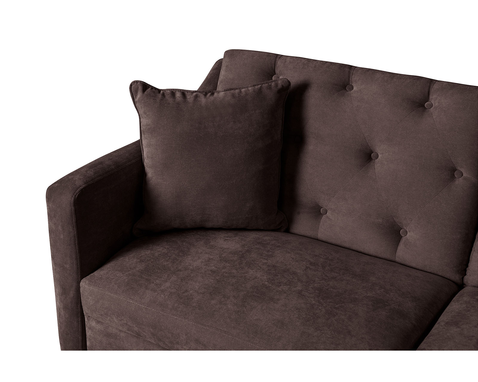 Foto 5 pulgar | Sofá Cama Jagger Makora con Tecnología Beehive Airflex Foam color Chocolate