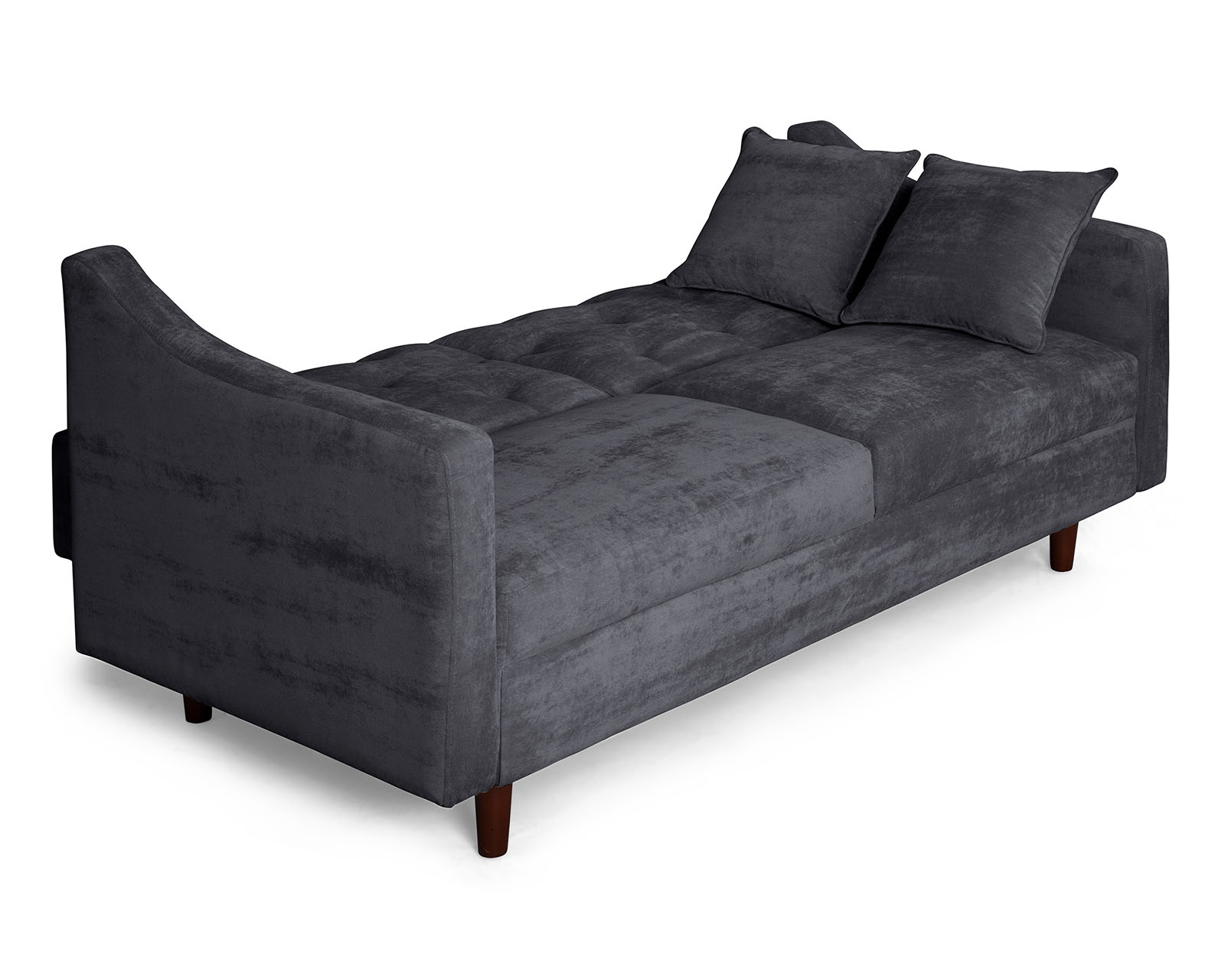 Foto 3 | Sofá Cama Makora Jagger Gris Oxford con Tecnología Beehive Airflex Foam