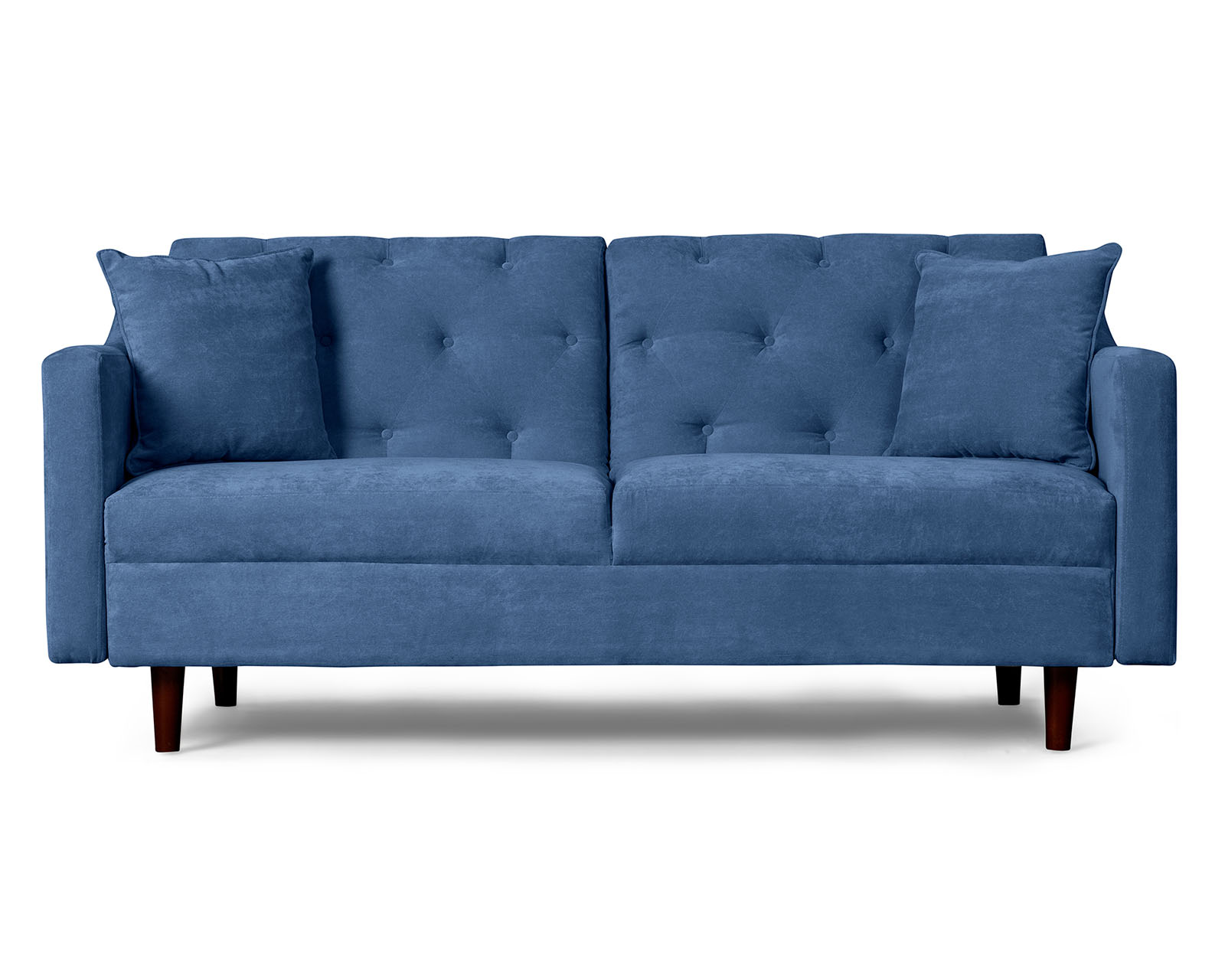 Foto 1 | Sofá Cama Makora Jagger Azul con Tecnología Beehive Airflex Foam
