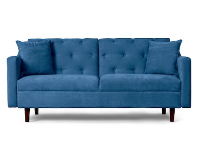 Foto 1 | Sofá Cama Makora Jagger Azul con Tecnología Beehive Airflex Foam