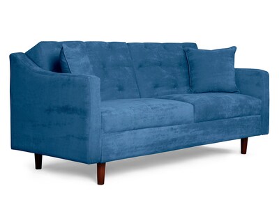 Foto 2 | Sofá Cama Makora Jagger Azul con Tecnología Beehive Airflex Foam