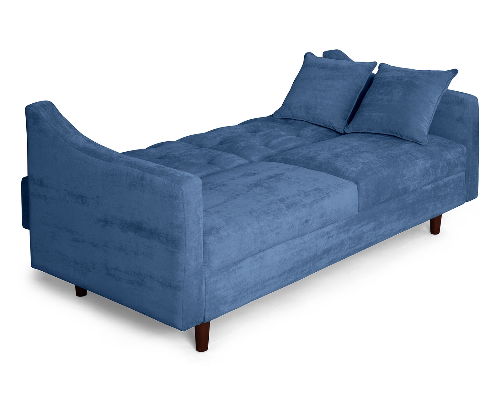 Foto 4 pulgar | Sofá Cama Makora Jagger Azul con Tecnología Beehive Airflex Foam