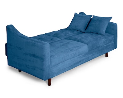 Foto 3 | Sofá Cama Makora Jagger Azul con Tecnología Beehive Airflex Foam