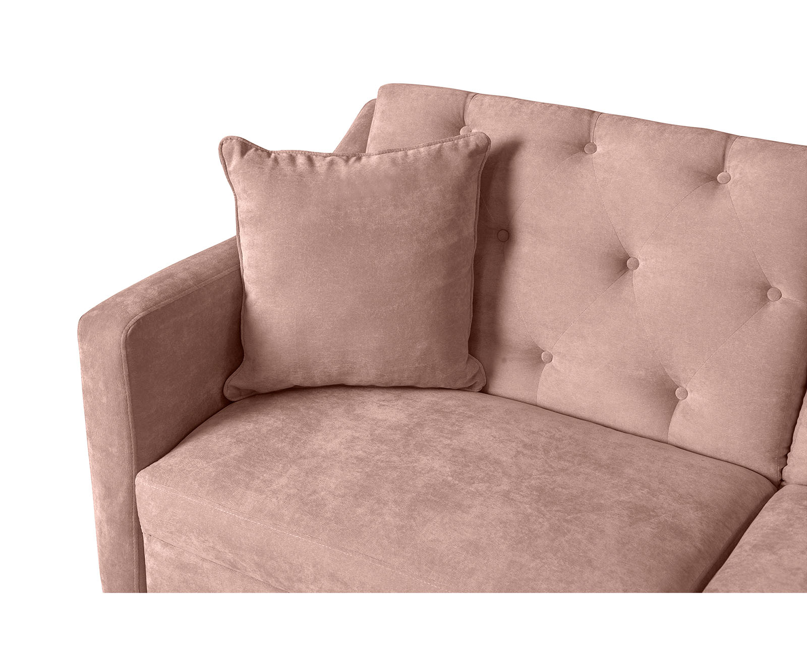 Foto 4 | Sofá Cama Makora Jagger Palo de Rosa con Tecnología Beehive Airflex Foam