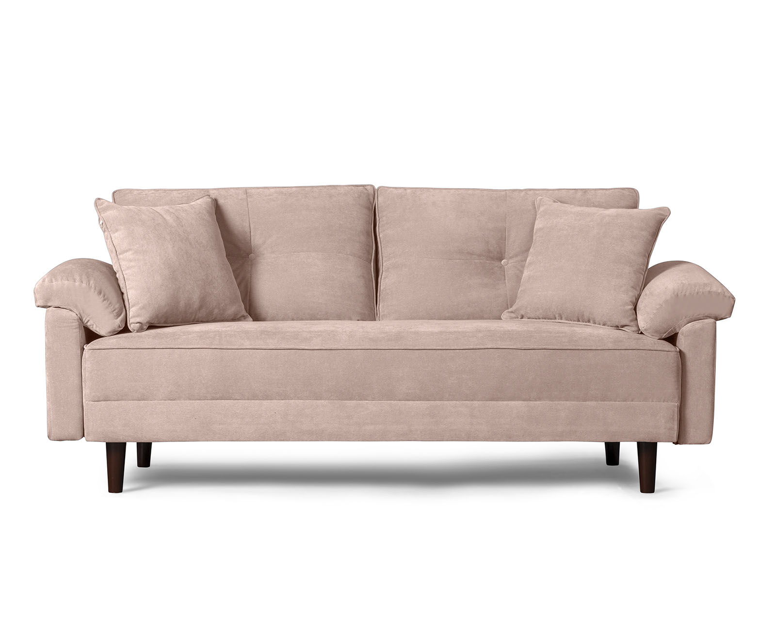 Foto 1 | Sofá Cama Makora Branson Palo de Rosa con Tecnología Beehive Airflex Foam