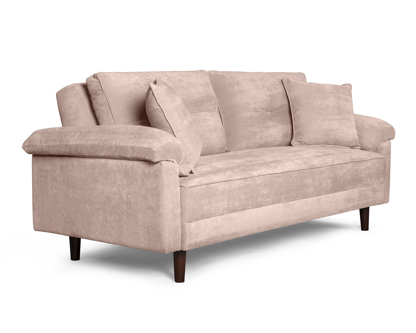 Foto 3 pulgar | Sofá Cama Makora Branson Palo de Rosa con Tecnología Beehive Airflex Foam
