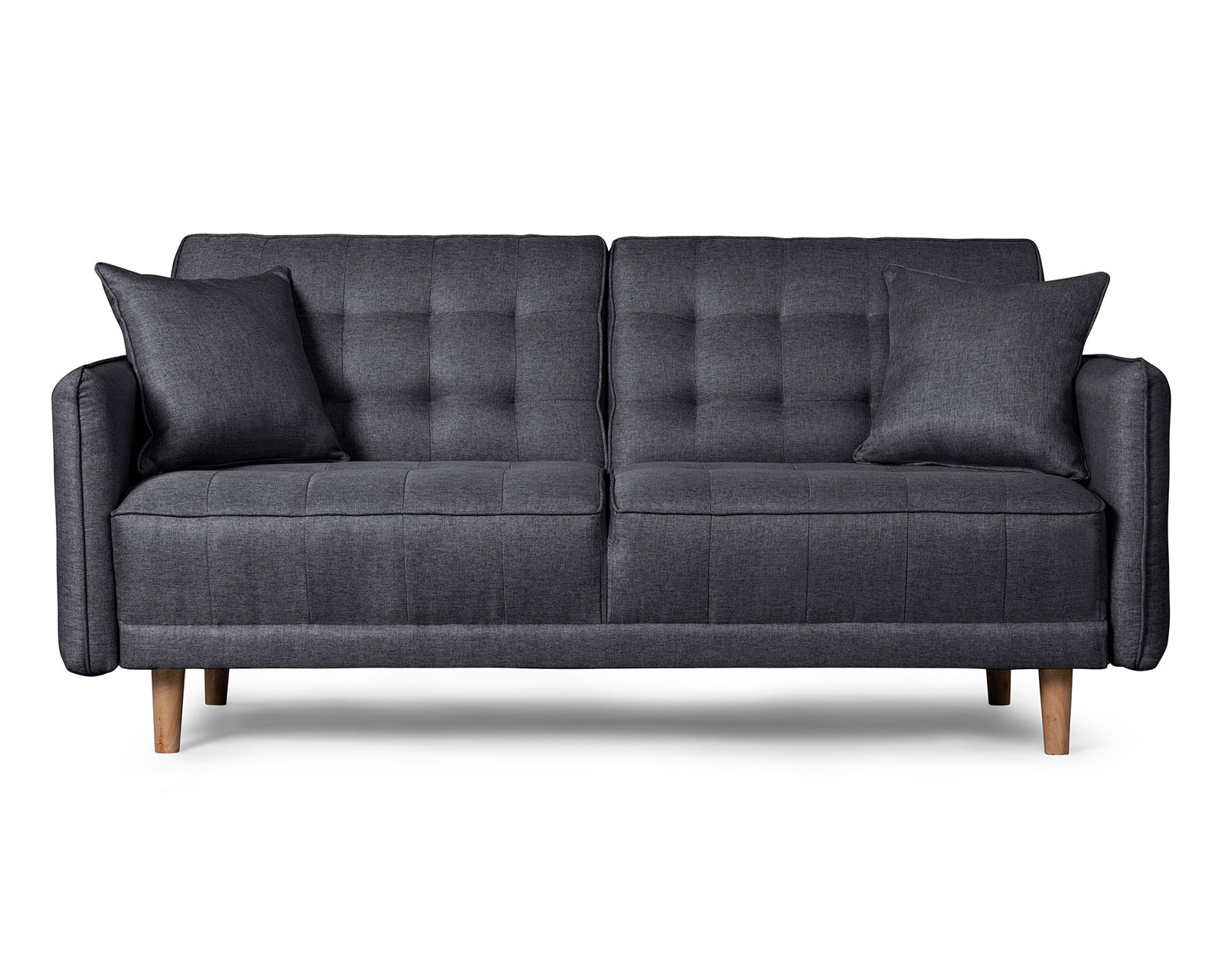Foto 1 | Sofá Cama Makora Prince Gris Oxford con Tecnología Beehive Airflex Foam