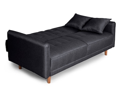 Foto 3 | Sofá Cama Makora Prince Gris Oxford con Tecnología Beehive Airflex Foam