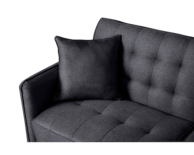 Foto 4 | Sofá Cama Makora Prince Gris Oxford con Tecnología Beehive Airflex Foam