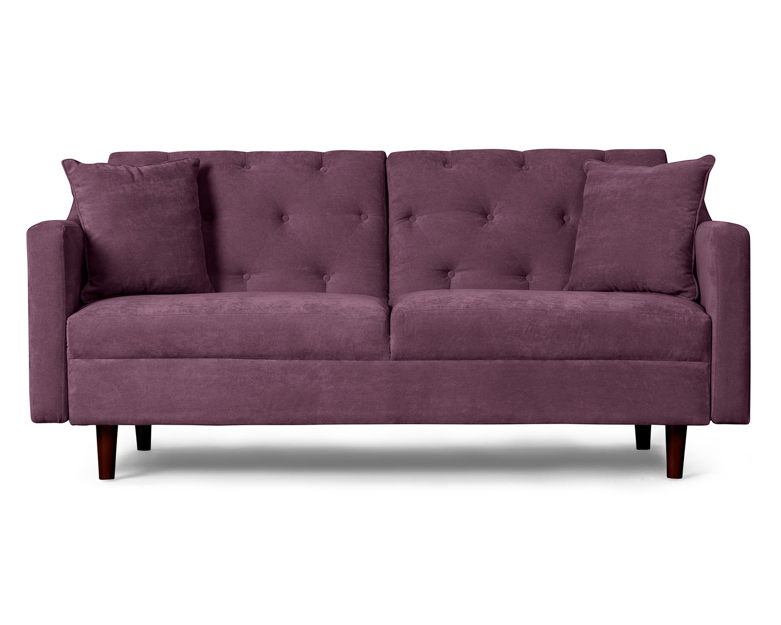 Foto 2 pulgar | Sofá Cama Makora Jagger Morado con Tecnología Beehive Airflex Foam