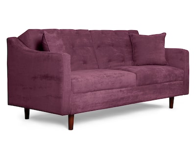 Foto 2 | Sofá Cama Makora Jagger Morado con Tecnología Beehive Airflex Foam