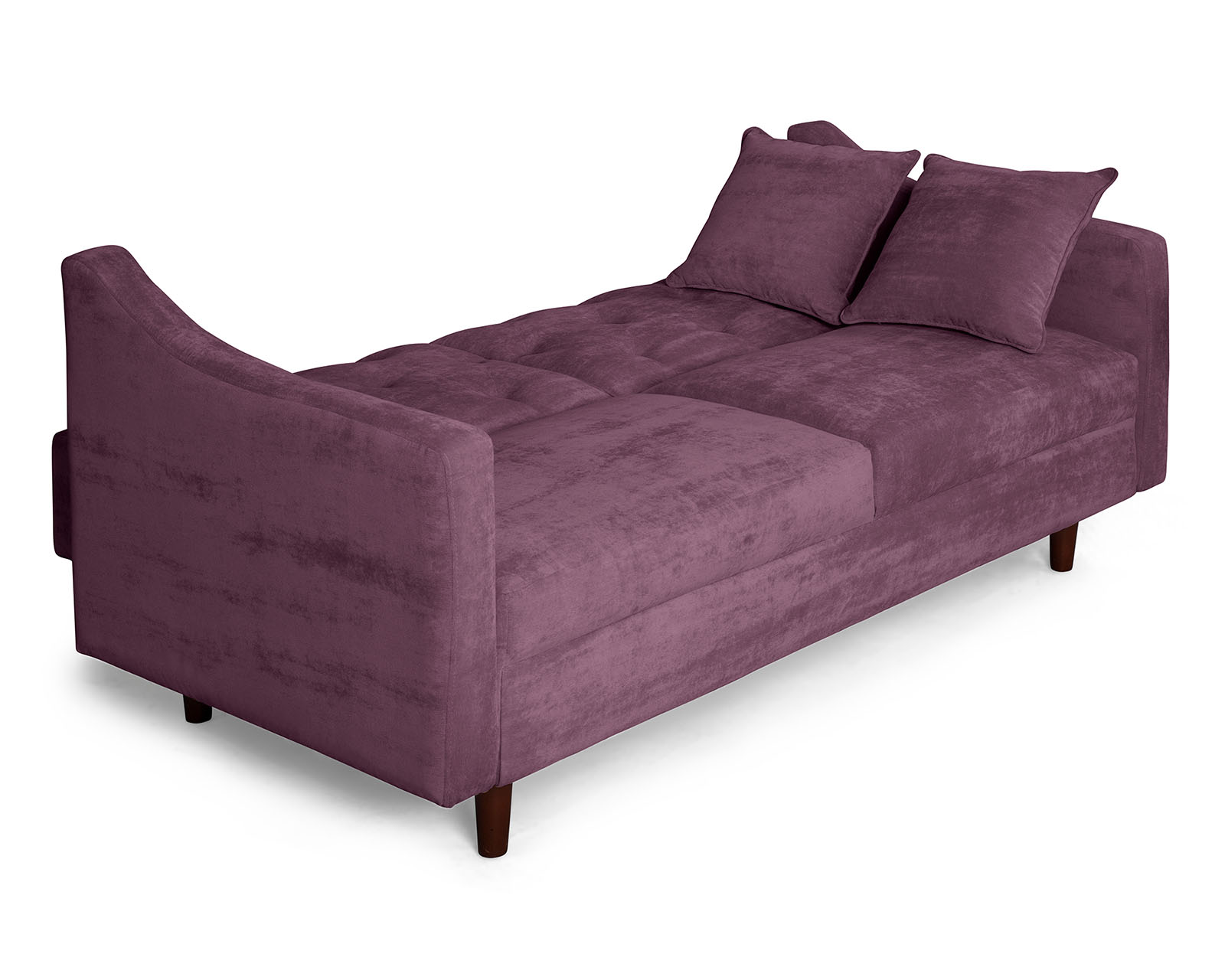 Foto 3 | Sofá Cama Makora Jagger Morado con Tecnología Beehive Airflex Foam
