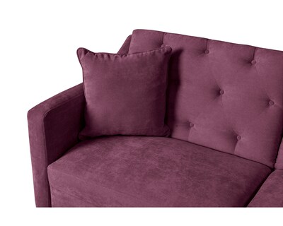 Foto 4 | Sofá Cama Makora Jagger Morado con Tecnología Beehive Airflex Foam
