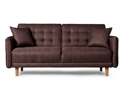 Foto 1 | Sofá Cama Makora Prince Marrón con Tecnología Beehive Airflex Foam