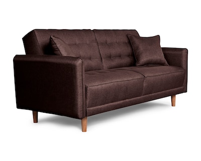 Foto 2 | Sofá Cama Makora Prince Marrón con Tecnología Beehive Airflex Foam