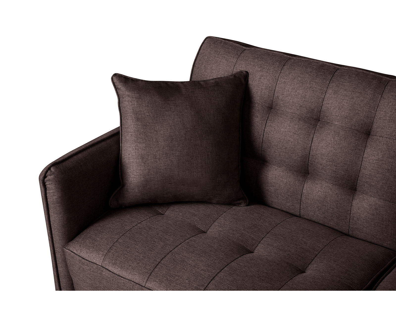 Foto 4 | Sofá Cama Makora Prince Marrón con Tecnología Beehive Airflex Foam