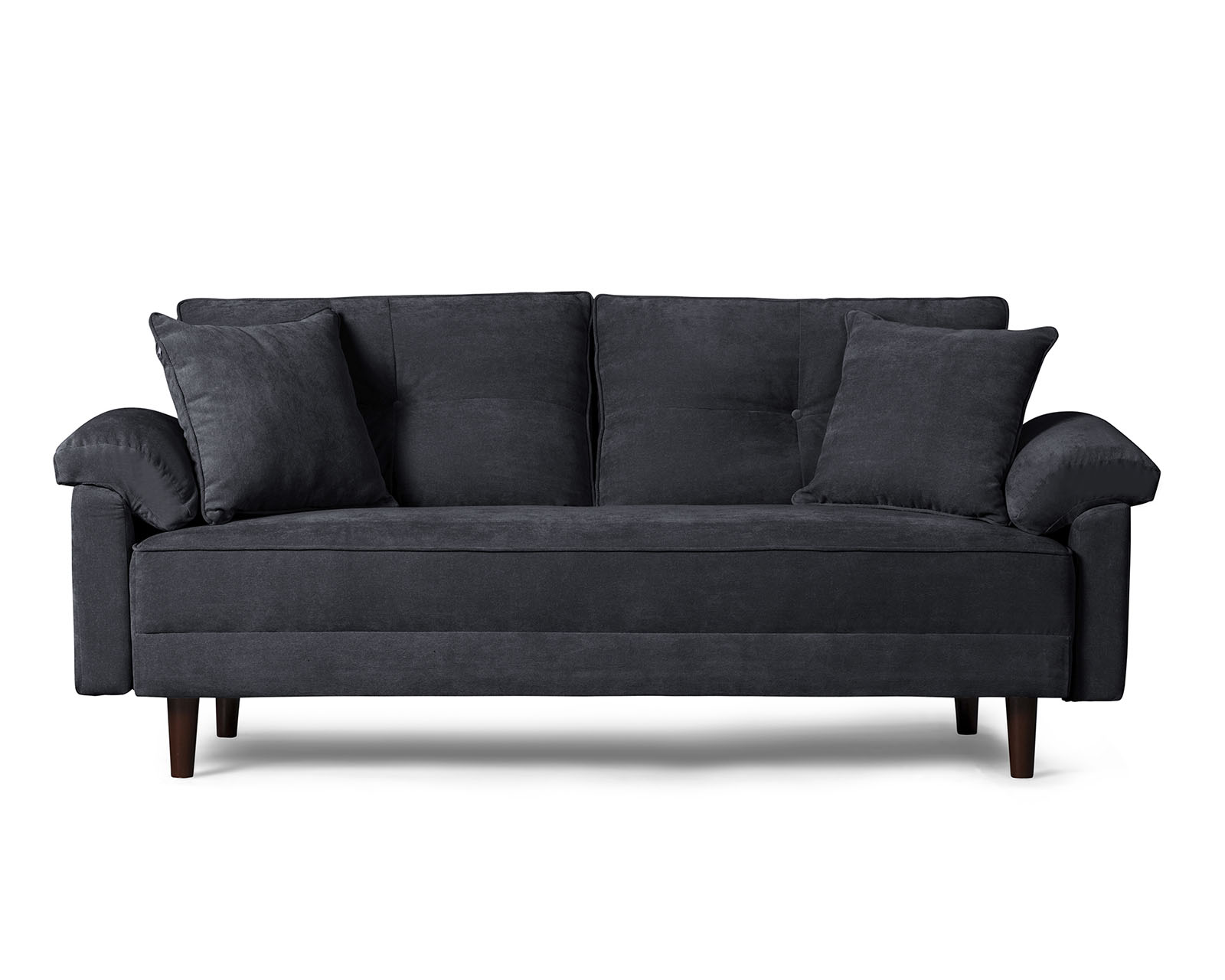 Foto 2 pulgar | Sofá Cama Makora Branson Gris Oxford con Tecnología Beehive Airflex Foam