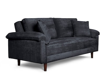 Foto 3 | Sofá Cama Makora Branson Gris Oxford con Tecnología Beehive Airflex Foam