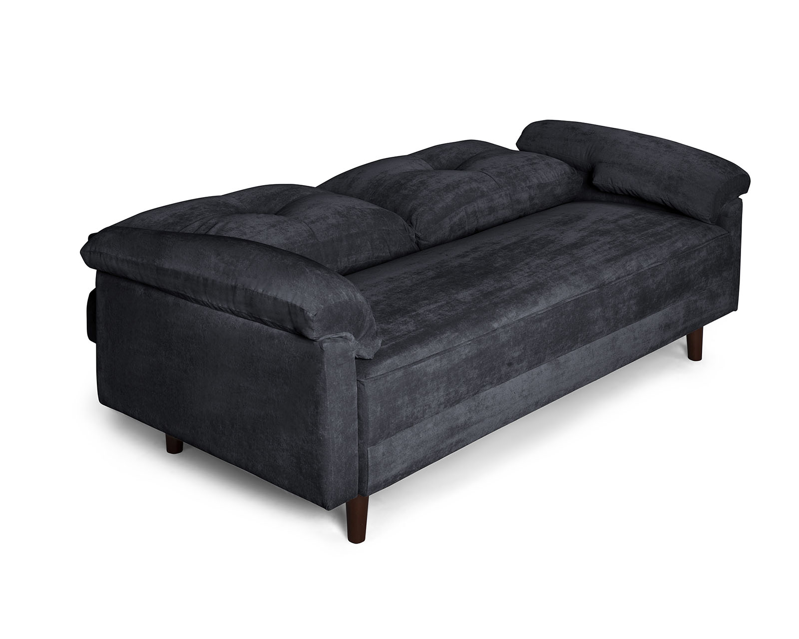 Foto 5 pulgar | Sofá Cama Makora Branson Gris Oxford con Tecnología Beehive Airflex Foam