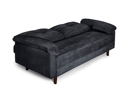 Foto 4 | Sofá Cama Makora Branson Gris Oxford con Tecnología Beehive Airflex Foam