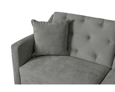 Foto 4 | Sofá Cama Makora Jagger Gris con Tecnología Beehive Airflex Foam