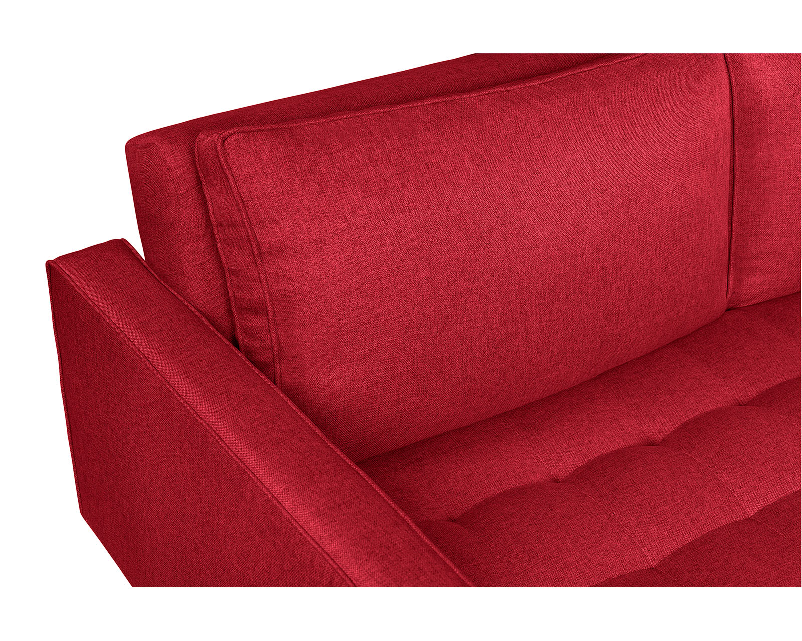 Foto 5 pulgar | Sofá Cama Makora Salim Rojo con Tecnología Beehive Airflex Foam