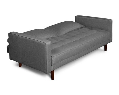 Foto 4 | Sofá Cama Makora Salim Gris Claro con Tecnología Beehive Airflex Foam