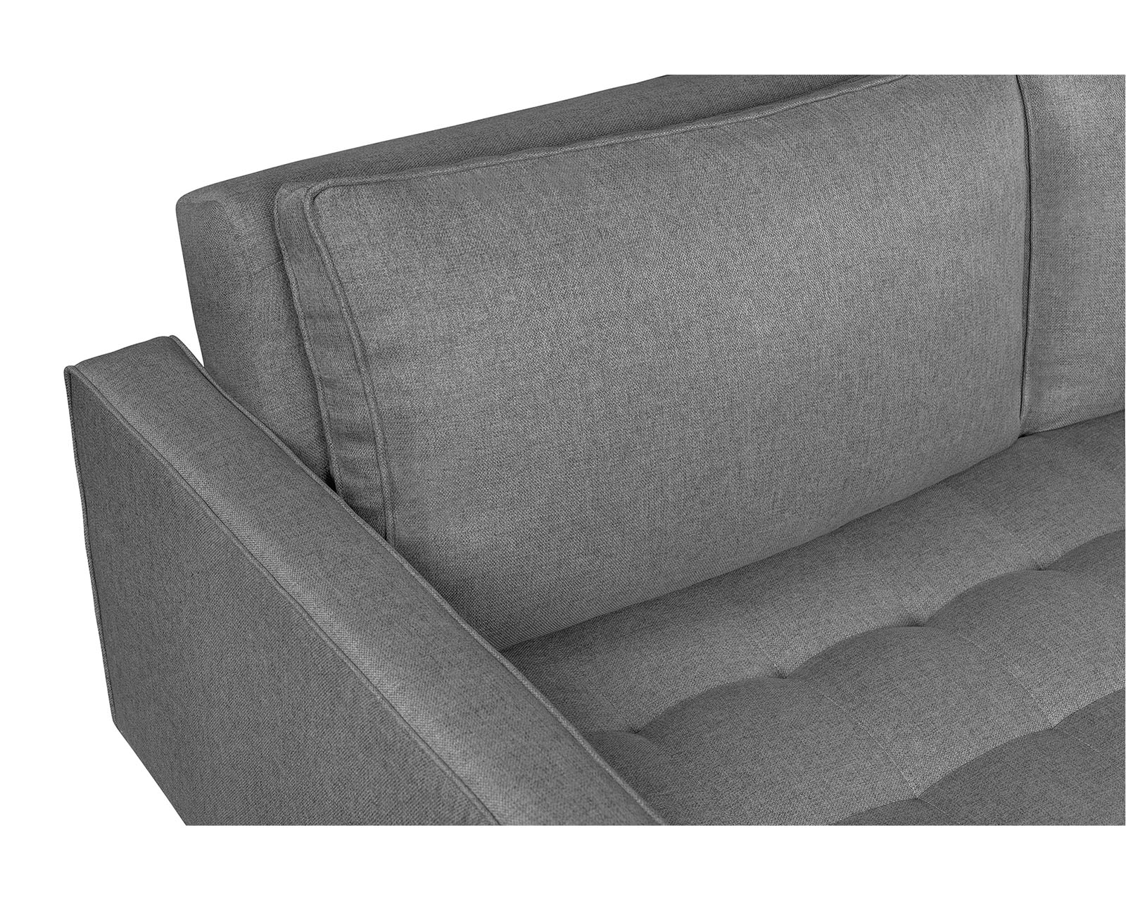 Foto 6 pulgar | Sofá Cama Makora Salim Gris Claro con Tecnología Beehive Airflex Foam