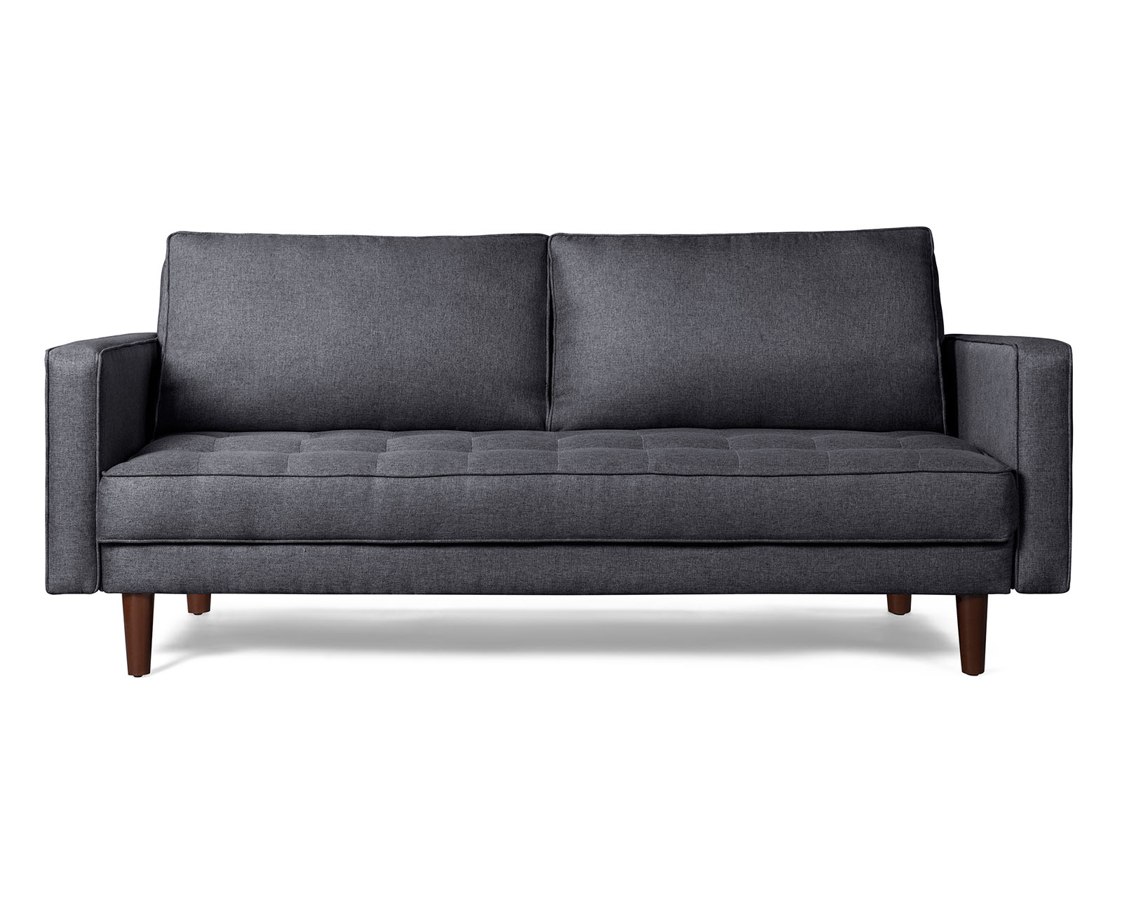 Foto 2 pulgar | Sofá Cama Makora Salim Gris Oxford con Tecnología Beehive Airflex Foam