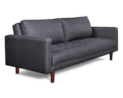 Foto 3 | Sofá Cama Makora Salim Gris Oxford con Tecnología Beehive Airflex Foam
