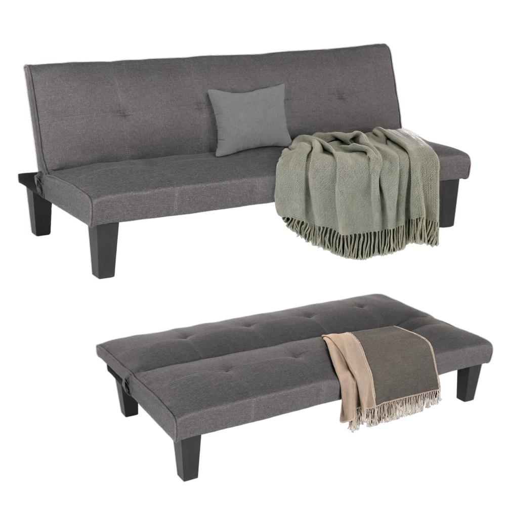 Sofá Cama Plegable KingsHouse Gris