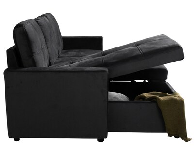 Foto 5 | Sofá Cama Tribeca Gris Oxford Velvet