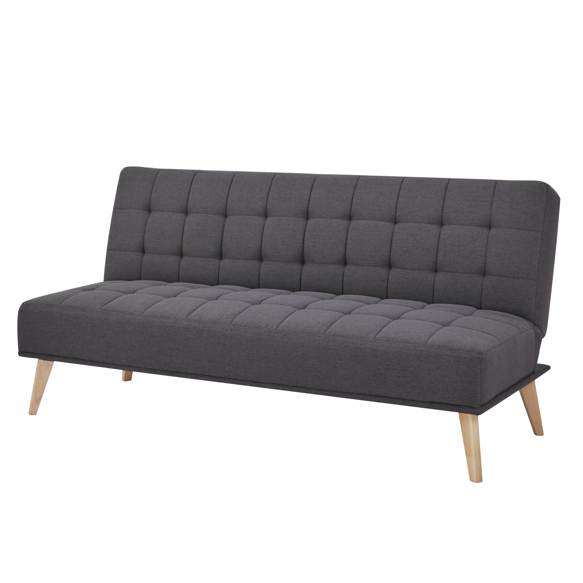 Foto 1 | Sofá Cama Futón Queen Eke Life Home Gris