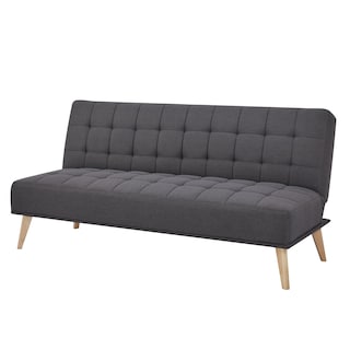 Foto 1 | Sofá Cama Futón Queen Eke Life Home Gris