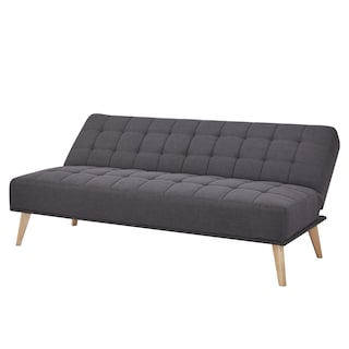 Foto 3 | Sofá Cama Futón Queen Eke Life Home Gris