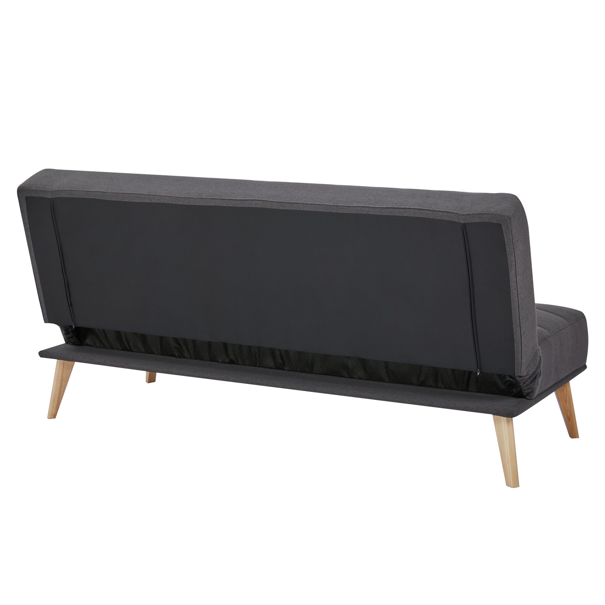 Foto 6 | Sofá Cama Futón Queen Eke Life Home Gris