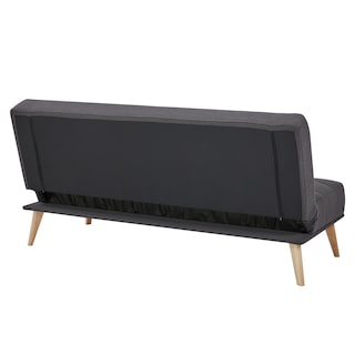 Foto 6 | Sofá Cama Futón Queen Eke Life Home Gris
