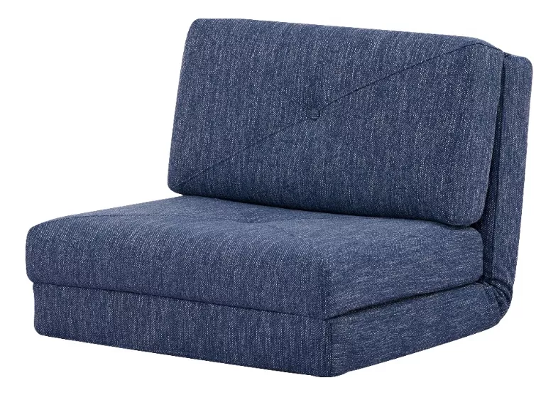 Sofá Cama Individual Eke Life Home Azul